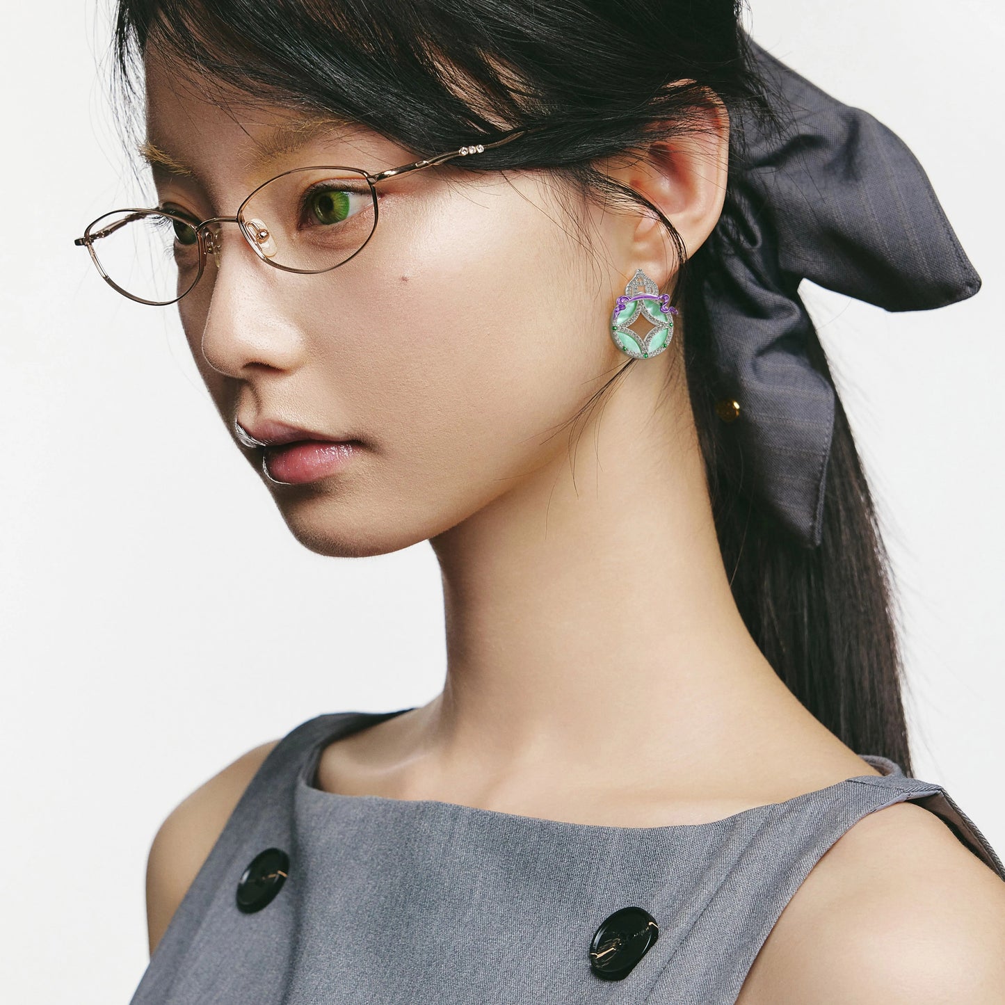 Hulu Peach Jubilee Earrings