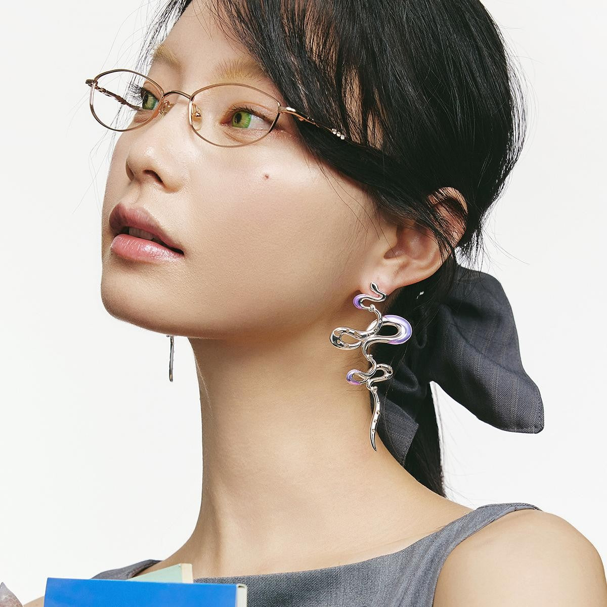 Twin Spirit Snake Earrings