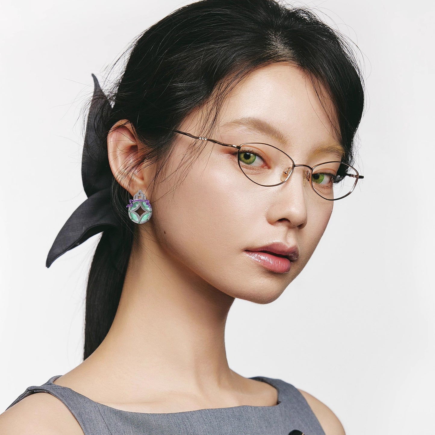 Hulu Peach Jubilee Earrings