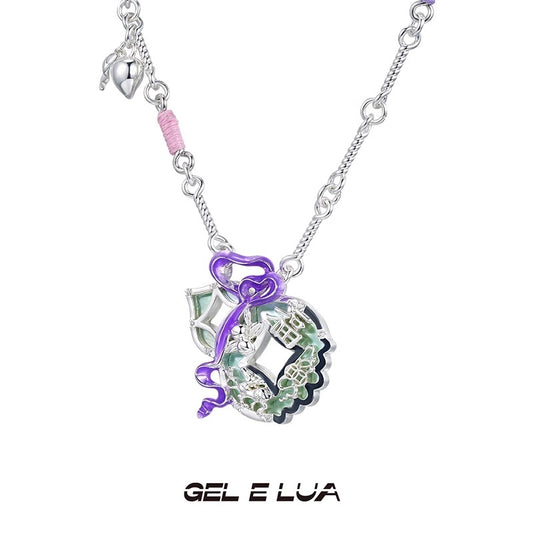 Hulu Peach Jubilee Necklace