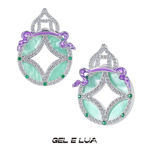 Hulu Peach Jubilee Earrings