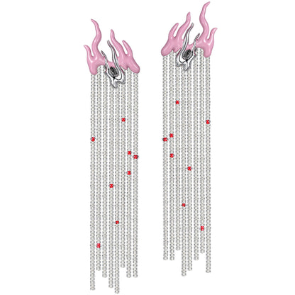 Fire Curtain Earrings