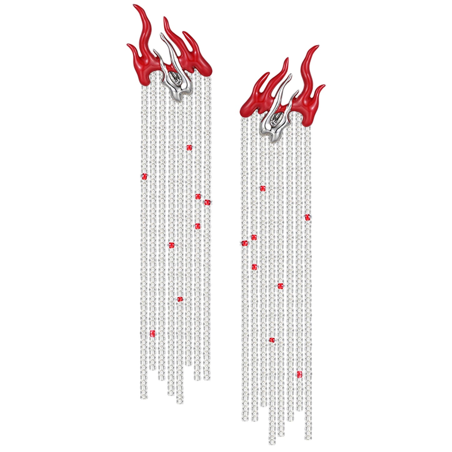 Fire Curtain Earrings