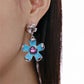 Dangle Flower Core Earrings